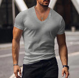 Men's Coat Solid Color Casual V-neck Conceitastral