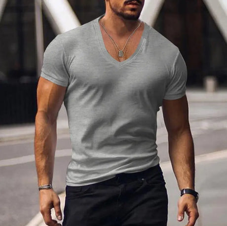 Men's Coat Solid Color Casual V-neck Conceitastral