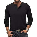 Men's Long-sleeved T-shirt Round Neck Conceitastral