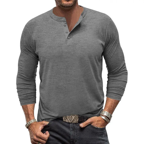 Men's Long-sleeved T-shirt Round Neck Conceitastral