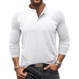 Men's Long-sleeved T-shirt Round Neck Conceitastral