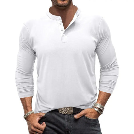 Men's Long-sleeved T-shirt Round Neck Conceitastral