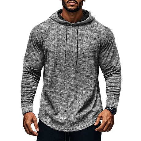 Men's Plus Size Loose Long-sleeved Hooded Sweater Conceitastral