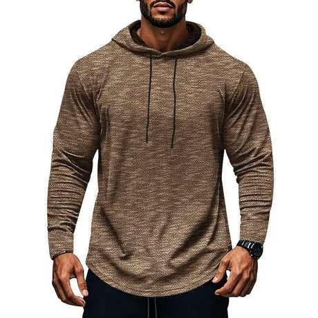 Men's Plus Size Loose Long-sleeved Hooded Sweater Conceitastral