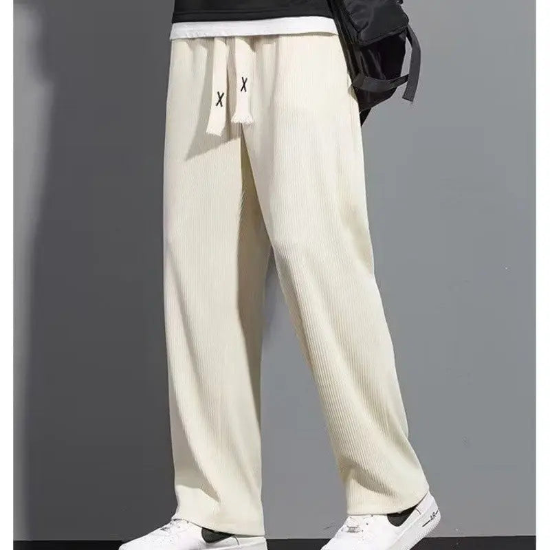 Men's Summer Thin Loose Straight Casual Trousers Conceitastral