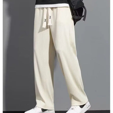 Men's Summer Thin Loose Straight Casual Trousers Conceitastral