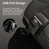 Men's Waterproof Oxford Multifunction Crossbody Bags Anti-theft Shoulder Bags Messenger Sling Chest Bag Pack For Male Sling Shoulder Crossbody Waterproof Anti-theft Chest Bag Backpack Pack USB Conceitastral