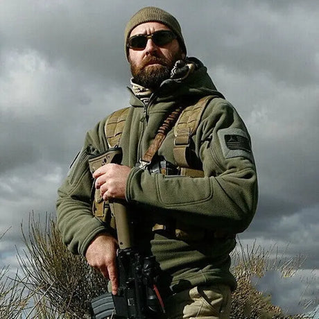 Military Jackets Tactical Jacket For Men Warm Hooded Hike Conceitastral