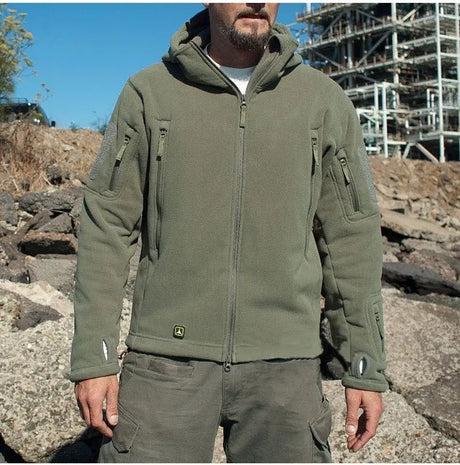 Military Jackets Tactical Jacket For Men Warm Hooded Hike Conceitastral