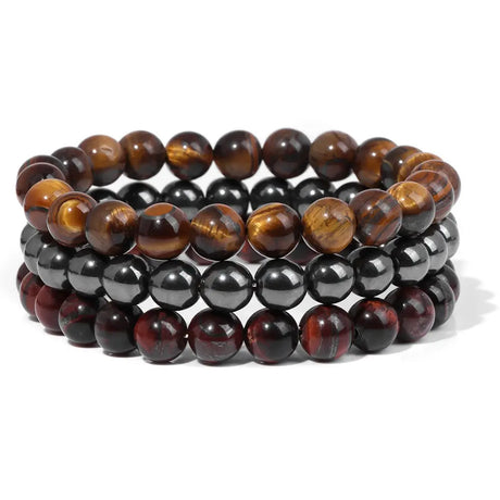 Natural Stone Bead Bracelet For Men Conceitastral
