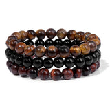Natural Stone Bead Bracelet For Men Conceitastral