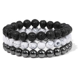 Natural Stone Bead Bracelet For Men Conceitastral