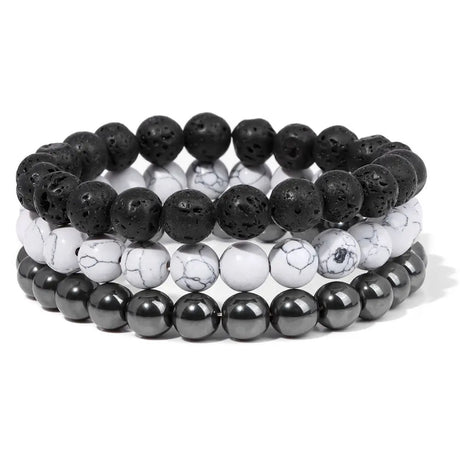 Natural Stone Bead Bracelet For Men Conceitastral