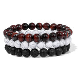 Natural Stone Bead Bracelet For Men Conceitastral