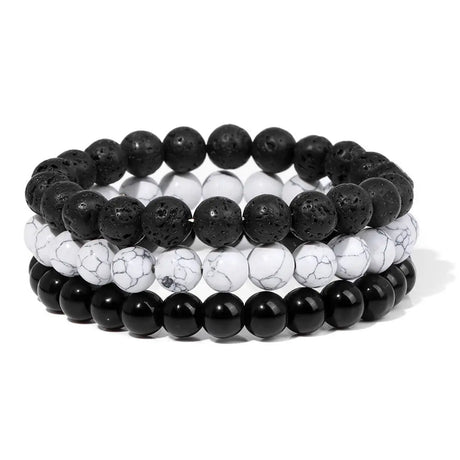 Natural Stone Bead Bracelet For Men Conceitastral