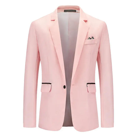 New Men's Loose Single-breasted Business Suit Jacket Conceitastral