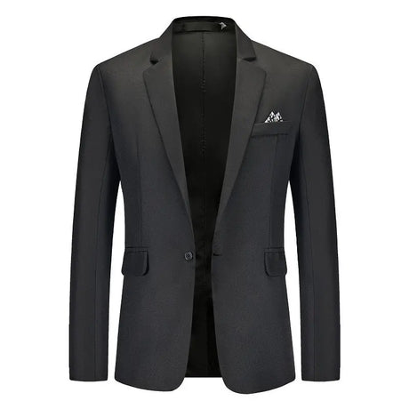 New Men's Loose Single-breasted Business Suit Jacket Conceitastral