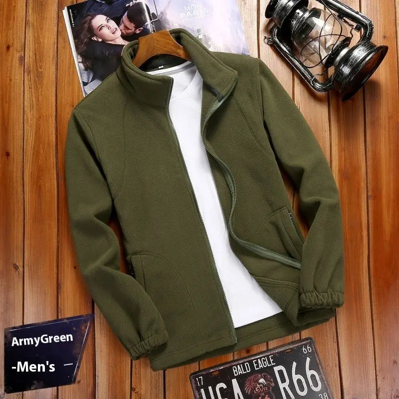 Outdoor Sports Women's Fleece Cardigan Sweater Fleece Top Conceitastral