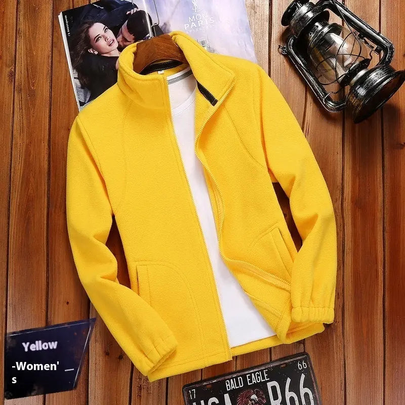 Outdoor Sports Women's Fleece Cardigan Sweater Fleece Top Conceitastral