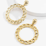 Personality Fashion Hollow Ring Earrings Women Conceitastral