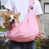 Pet Puppy Carrier Bag Cats Outdoor Travel Dog Subway Bus Shoulder Crossbody Bag Cotton Comfort Single Sling Handbag Tote Pouch Pet Carrier For Travel - Comfortable Single Shoulder Dog And Cat Bag Conceitastral