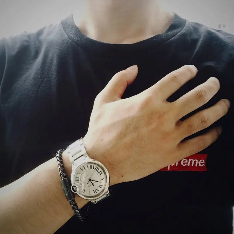 Retro Style Individual Titanium Steel Bracelet For Men Conceitastral