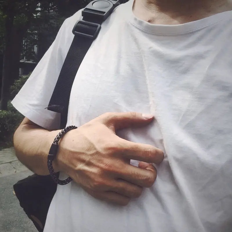 Retro Style Individual Titanium Steel Bracelet For Men Conceitastral