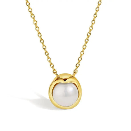 Round Pearl Necklace For Women Conceitastral