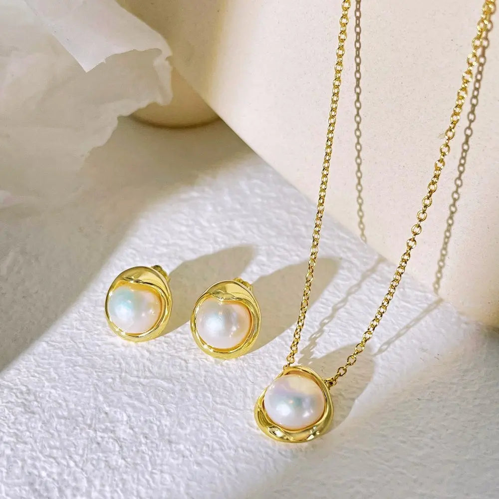Round Pearl Necklace For Women Conceitastral