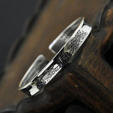 S925 Silver Heart Sutra Bracelet Women Conceitastral