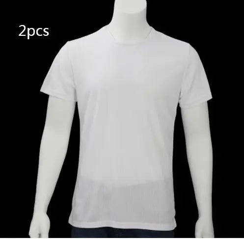-Secagem rápida À Prova D' Água Anti-incrustação Casal T-shirt Meia Manga Assentamento Camisa Conceitastral