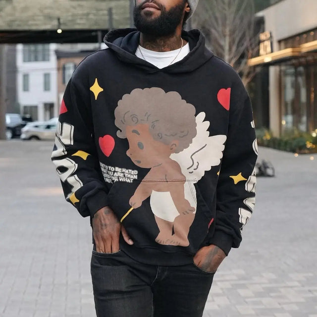 Skull Long Sleeve Printed Sweater Conceitastral