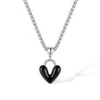 Special-interest Design Drop Oil Love Alloy Necklace For Men Conceitastral