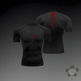 Sports Tights Short-sleeved Men's Printed T-shirt Conceitastral