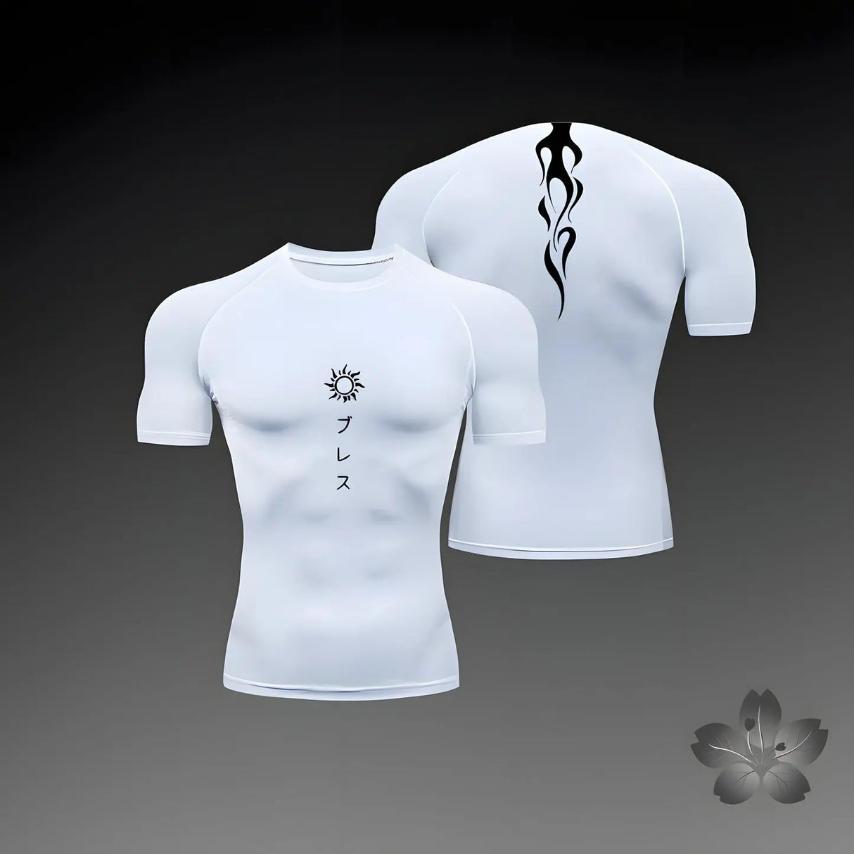 Sports Tights Short-sleeved Men's Printed T-shirt Conceitastral