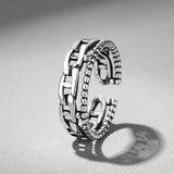 Sterling Silver Combination Stacking Rings For Men And Women Conceitastral