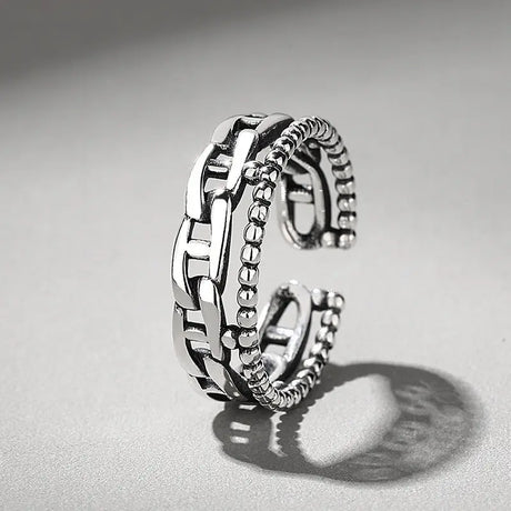 Sterling Silver Combination Stacking Rings For Men And Women Conceitastral