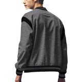 Stitching Buckle Baseball Uniform Coat Men's Clothing Conceitastral