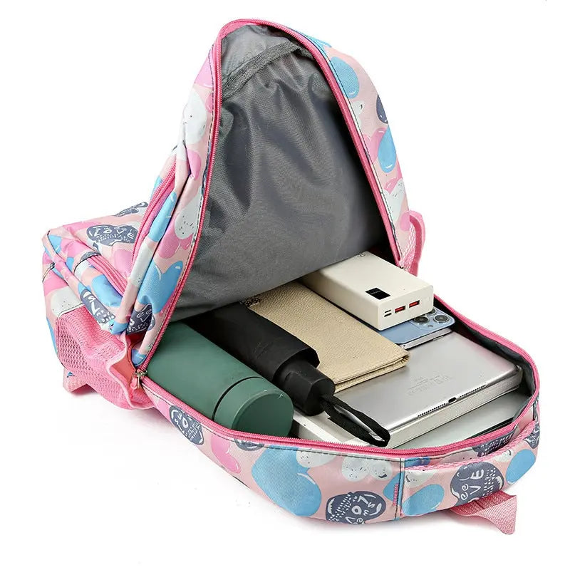 Student Schoolbag Children's Portable Burden Alleviation Large Capacity Backpack Conceitastral