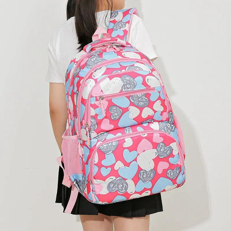 Student Schoolbag Children's Portable Burden Alleviation Large Capacity Backpack Conceitastral