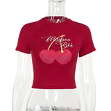 Summer Slim-fit All-match T-shirt Women Conceitastral