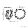 Titanium Steel Earrings Retro Men Conceitastral