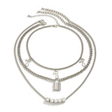 Trendy Snake Necklace Suit Women Conceitastral