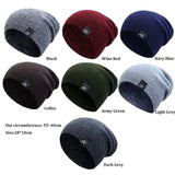 Unisex Fashionable Knitted Beanie, Winter Wool Elastic Hat For Outdoor Cycling, Camping, Travel Winter Beanie Hat Acrylic Knit Hats For Men Women Conceitastral