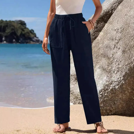 Wide-leg Pants Draping Effect Straight Pants Long High-end Conceitastral