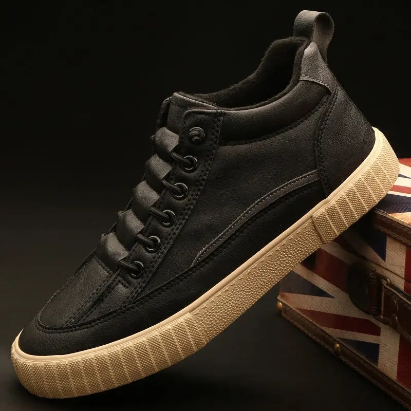 Winter High-top Casual Cotton-padded Shoes Warm Non-slip Conceitastral