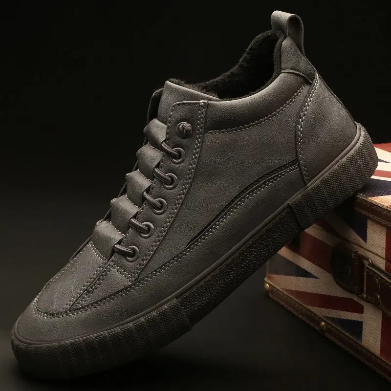 Winter High-top Casual Cotton-padded Shoes Warm Non-slip Conceitastral