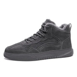 Winter Warm Cotton Shoes Men's Mid-top Trendy Conceitastral