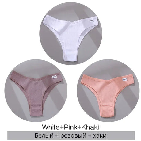 Women Cotton Underwear Women Thong Sexy Underwear Conceitastral