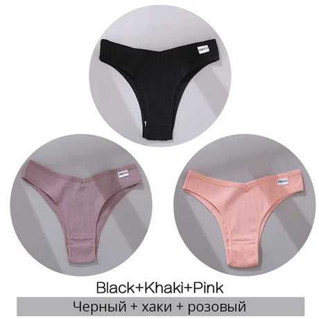 Women Cotton Underwear Women Thong Sexy Underwear Conceitastral